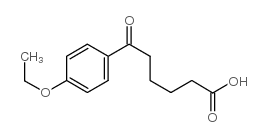 6-(4-ethoxyphenyl)-6-oxohexanoic acid结构式