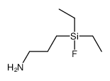 3-[diethyl(fluoro)silyl]propan-1-amine Structure