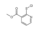 methyl 2-chlorosulfanylpyridine-3-carboxylate Structure