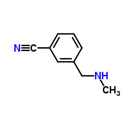 3-[(Methylamino)methyl]benzonitrile Structure