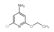 2-氯-6-乙氧基吡啶-4-胺结构式