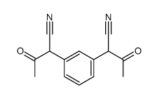 2,2'-m-phenylene-di-acetoacetonitrile Structure