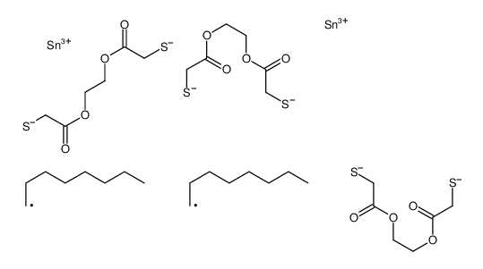 ethylene bis[[(8-octyl-5,11-dioxo-1,4-dioxa-7,9-dithia-8-stannacycloundec-8-yl)thio]acetate] picture