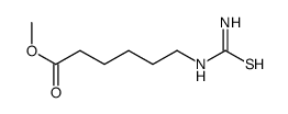 6-[((氨基碳硫代羰基)氨基]己酸甲酯结构式