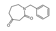 1-Benzyl-2,4-azepanedione Structure