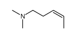 N,N-dimethylpent-3-en-1-amine Structure