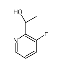 (1S)-1-(3-Fluoro-2-pyridinyl)ethanol Structure