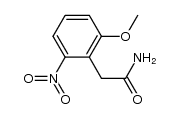 (2-methoxy-6-nitro-phenyl)-acetic acid amide结构式