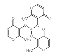 aluminum 3-hydroxy-2-methyl-4-pyronate Structure
