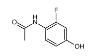 N-(2-fluoro-4-hydroxyphenyl)acetamide Structure