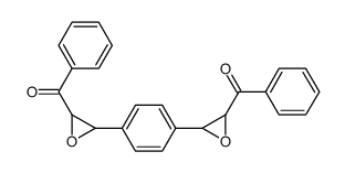 1,4-bis-(1,2-epoxy-3-oxo-3-phenyl-propyl)-benzene Structure