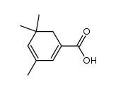 3.5.5-Trimethyl-cyclohexa-1.3-dien-carbonsaeure结构式