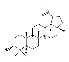 lup-20(29)-en-3β-ol Structure