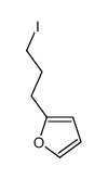 2-(3-iodopropyl)furan结构式