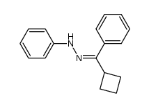 cyclobutyl phenyl ketone phenylhydrazone Structure