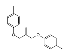 1-methyl-4-[2-[(4-methylphenoxy)methyl]prop-2-enoxy]benzene结构式