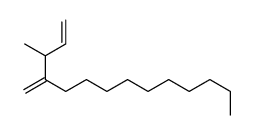 3-methyl-4-methylidenetetradec-1-ene Structure