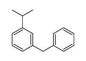 1-benzyl-3-propan-2-ylbenzene Structure