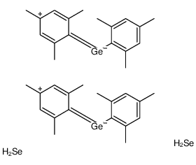 bis(2,4,6-trimethylphenyl)germanium,selenium Structure