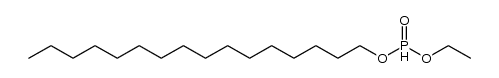 ethyl hexadecyl phosphite Structure