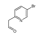 2-(5-bromopyridin-2-yl)acetaldehyde Structure