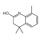 4,4,8-trimethyl-1,3-dihydroquinolin-2-one Structure
