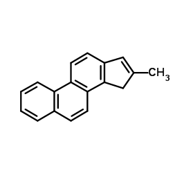 2-Methyl-1H-cyclopenta[l]phenanthrene Structure