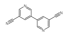 5,5’-二氰基-3,3’-联吡啶结构式