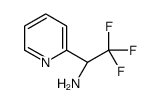 (1R)-2,2,2-TRIFLUORO-1-(2-PYRIDYL)ETHYLAMINE Structure
