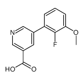 5-(2-fluoro-3-methoxyphenyl)pyridine-3-carboxylic acid Structure