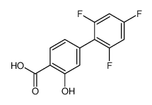2-hydroxy-4-(2,4,6-trifluorophenyl)benzoic acid Structure