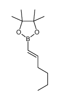 反式-1-己烯-1-基硼酸频那醇酯结构式