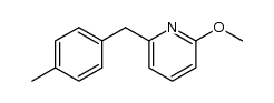 2-methoxy-6-(4-methylbenzyl)pyridine Structure