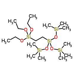tris(trimethylsiloxy)silylethyltriethoxysilane结构式