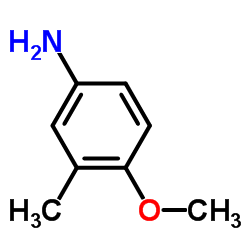 3-methyl-p-anisidine Structure