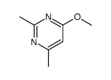 4-Methoxy-2,6-dimethylpyrimidine Structure