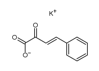 (E)-benzylideneglyoxylic acid potassium salt Structure