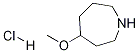 4-methoxyazepane hydrochloride Structure