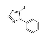 5-碘-1-苯基-1H-吡唑结构式