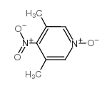 3,5-二甲基-4-硝基吡啶氮氧化物结构式