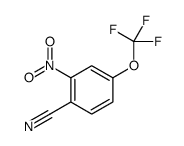 2-Nitro-4-(trifluoromethoxy)benzonitrile Structure