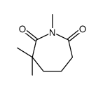 1,3,3-trimethylazepane-2,7-dione结构式