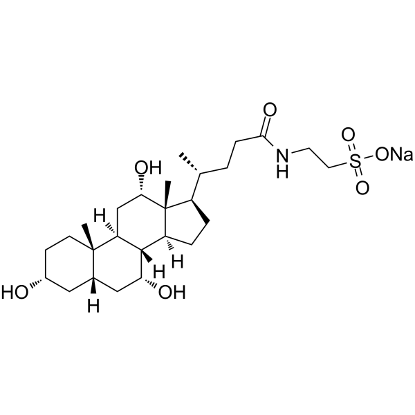 牛磺胆酸钠结构式