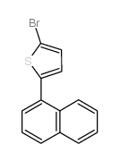 2-溴-5-萘-1-噻吩结构式