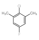 2-氯-5-氟-1,3-二甲苯结构式