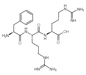 H-Phe-Arg-Arg-OH acetate salt structure