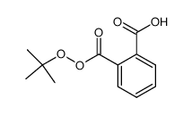 o-tert-butyldioxycarbonylbenzoic acid Structure