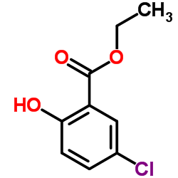 Ethyl 5-chlorosalicylate结构式