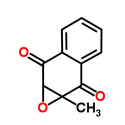 2-METHYL-2,3-EPOXY-2,3-DIHYDRO-1,4-NAPHTOQUINONE结构式