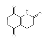 2,5,8(1H)-Quinolinetrione,3,4-dihydro-结构式